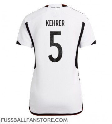 Deutschland Thilo Kehrer #5 Replik Heimtrikot Damen WM 2022 Kurzarm